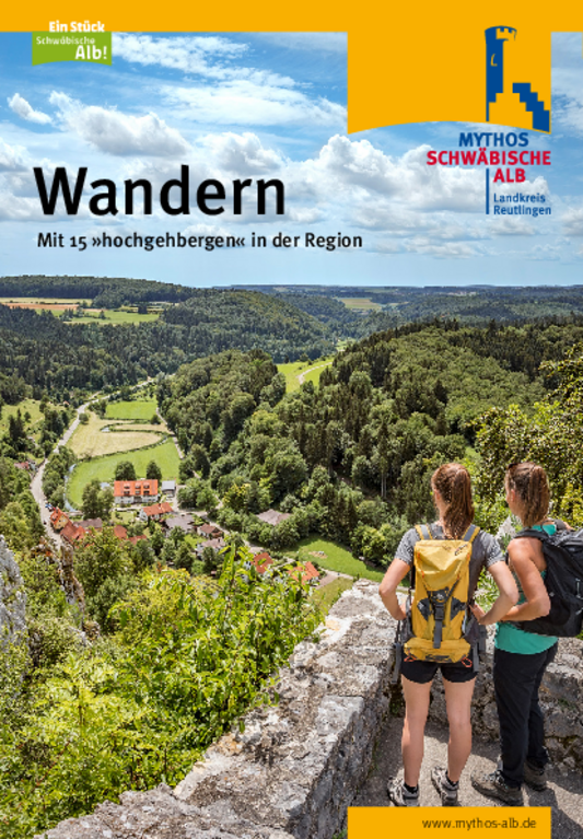 Titelbild neue Wanderbroschüre, Foto: Steffen Steinhäußer